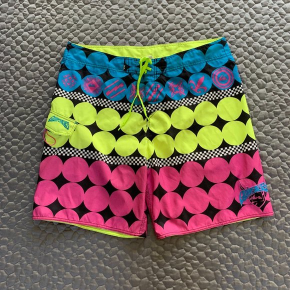 Quiksilver Other - Vintage Retro 90's Quiksilver Board Shorts